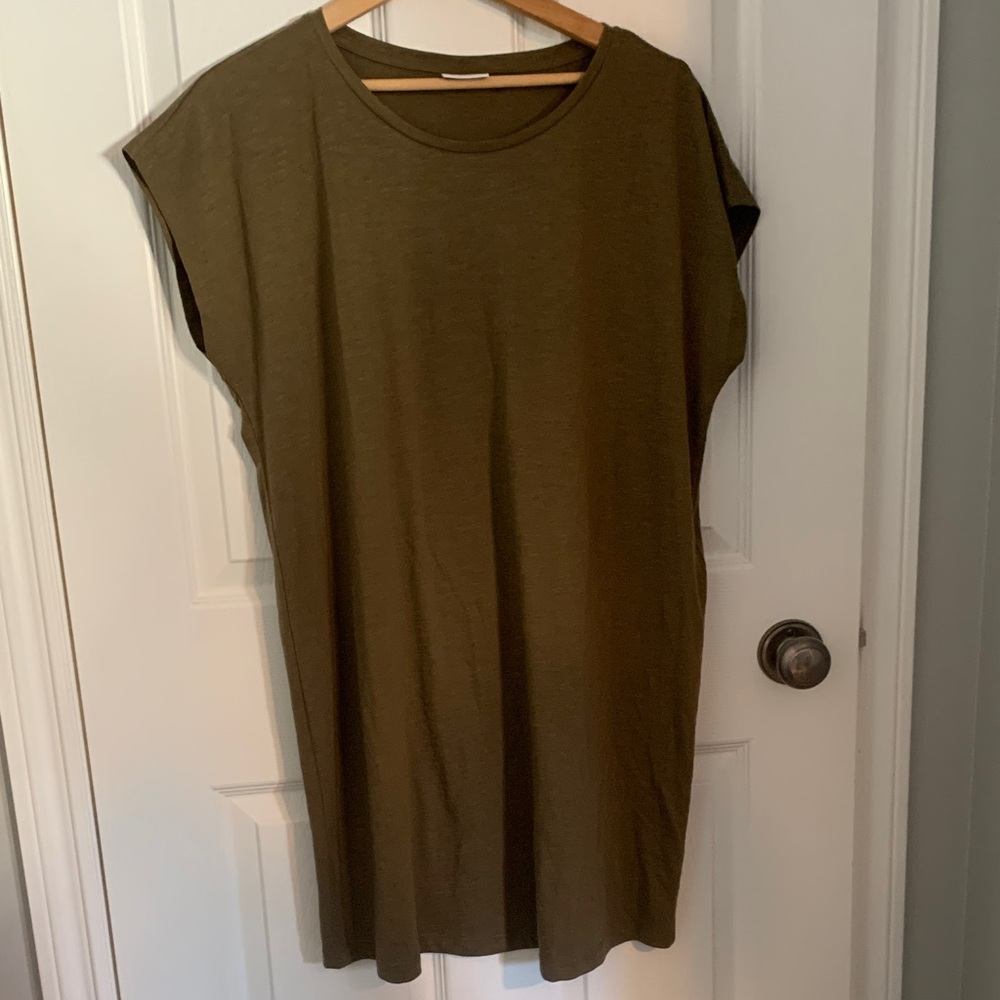 Noisy may Olive Green Dress